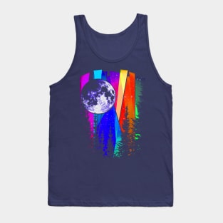 Northern Lights Moon Tank Top